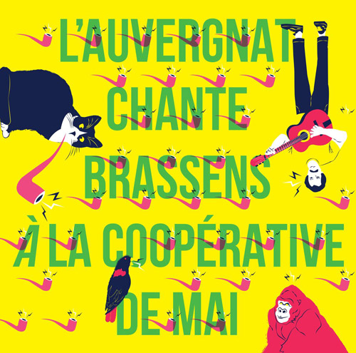 Lfauvergnat Chante Brassens A La Cooperative De Mai