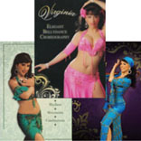 Raks Al Asaya / Elegant Bellydance Choreography / Learn To Play Finger Cymbals 3本セット