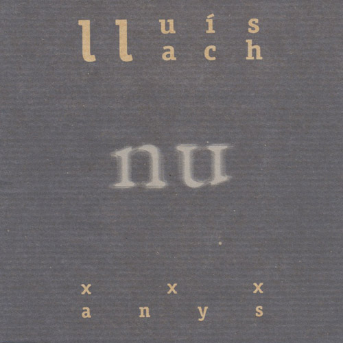 LLUIS LLACH - Nu