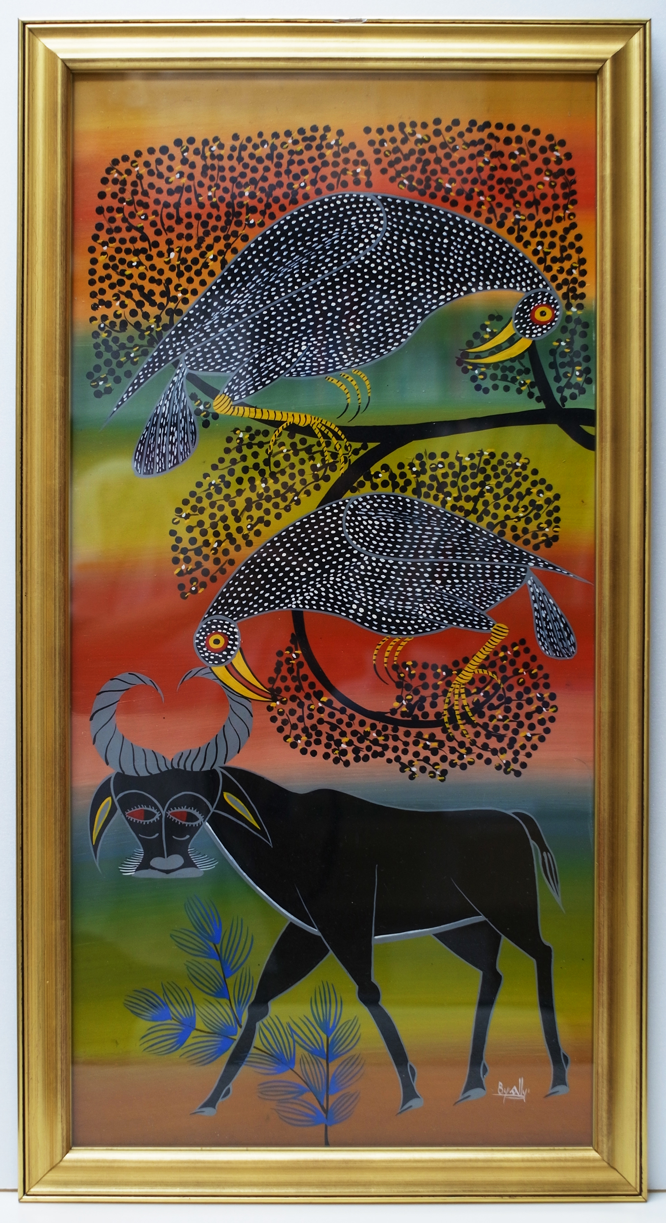 Water Buffalo_Birds (600~300 Framed)