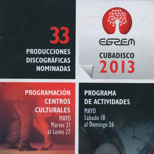 Nominados Egrem Cubadisco 2013