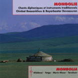 Mongolie - Chants Diphoniques Et Instruments Traditionnels