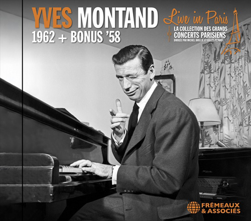 Live In Paris - 1962 + Bonus 1958 YVES MONTAND イヴ・モンタン