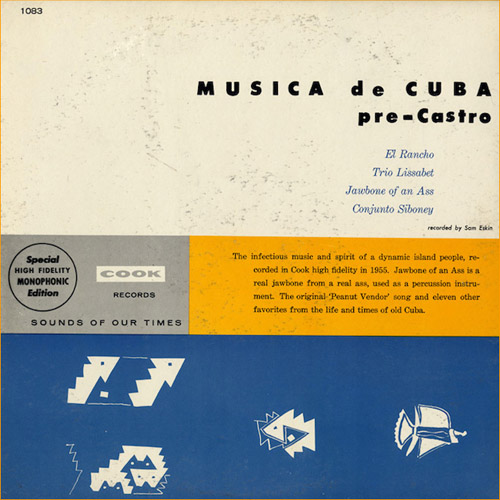 VARIOUS ARTISTS - Musica De Cuba Pre-Castro